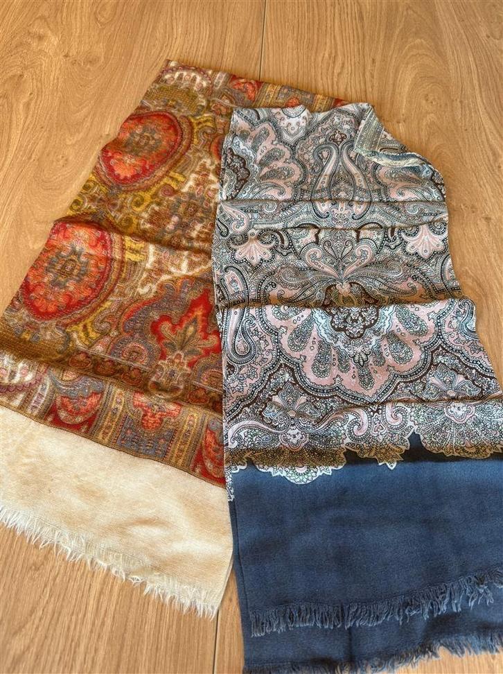 ACE Retro Sjaal - Paisley - 70's Psychedelisch Design, Kleding | Dames, Mutsen, Sjaals en Handschoenen, Nieuw, Handschoenen, Maat 46/48 (XL) of groter