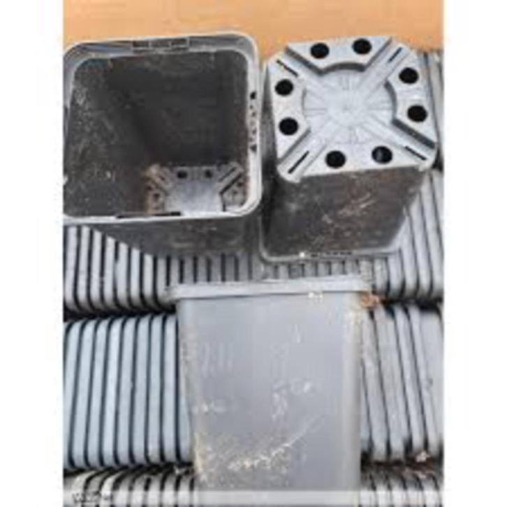 GEZOCHT: Kweekpotjes P7, P9 en P8.5, Tuin en Terras, Bloempotten, Gebruikt, Kunststof, Minder dan 40 cm, Minder dan 25 cm, Rond