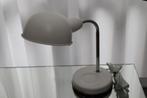 Witte burolamp, Huis en Inrichting, Lampen | Tafellampen, Ophalen, Zo goed als nieuw, Metaal, Minder dan 50 cm