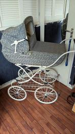 Engelse hoge kinderwagen grijs met beige, Kinderen en Baby's, Kinderwagens en Combinaties, Ophalen, Zo goed als nieuw, Overige merken