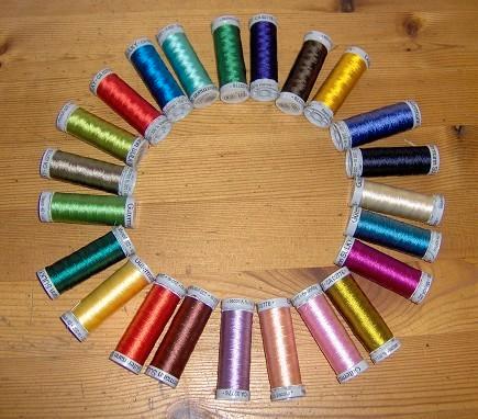 Güterman Sulky Metallic 200 Mtr. 36,stuk of Per Stuk, Hobby en Vrije tijd, Borduren en Borduurmachines, Nieuw, Borduurmachine