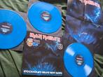 iron maiden 3LP SET "STOCKHOLM'S BRAVE NEW DAWN" blauw vinyl, Ophalen of Verzenden, Nieuw in verpakking