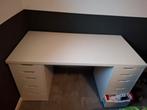 Wit Bureau met Ladenkastjes, Ophalen of Verzenden, Gebruikt, Bureau