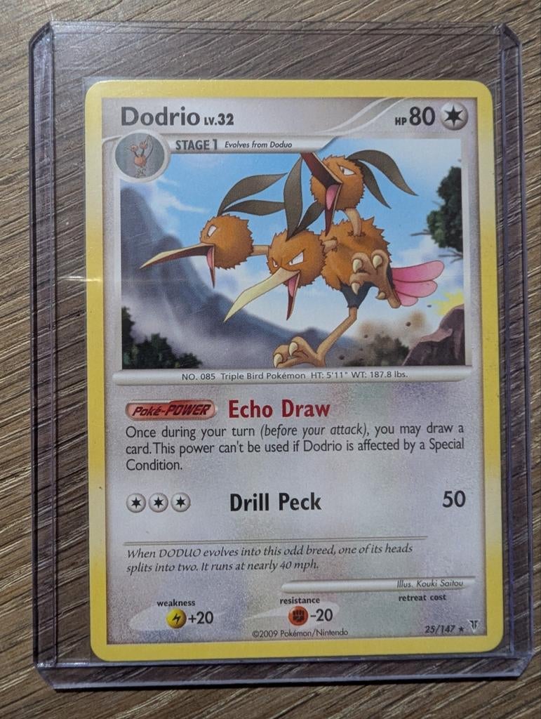 Dodrio uit Supreme Victors 25/147, Hobby en Vrije tijd, Verzamelkaartspellen | Pokémon, Ophalen of Verzenden, Zo goed als nieuw
