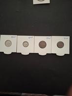 Setje 1948, 1,5,10 en 25 cent Wilhelmina, Ophalen of Verzenden, Koningin Wilhelmina, 25 cent, Setje