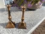 2 kandelaars van messing, Antiek en Kunst, Curiosa en Brocante, Ophalen of Verzenden