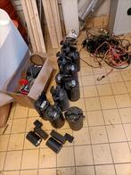 3 fase Rail verlichting spots. 10x groot, 2x klein., Huis en Inrichting, Lampen | Spots, Ophalen, Gebruikt, Metaal of Aluminium