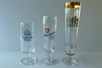 10 bierglazen waarvan 6 zeer oude Duitse glazen, Ophalen of Verzenden, Gebruikt, Bierglas