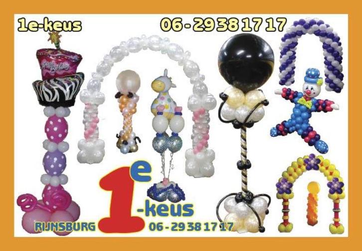 Mooie BALLONNENDECORATIES naar uw wens gemaakt, Hobby en Vrije tijd, Feestartikelen | Verhuur, Zo goed als nieuw, Overige, Ophalen