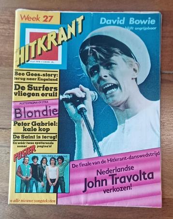 Hitkrant/ 1978/ Bowie/ Golden Earring/ Blondie / AC/DC beschikbaar voor biedingen