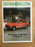 Autofolder/Brochure Zastava 1983, Ophalen of Verzenden, Nieuw, Overige merken