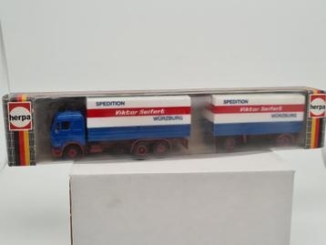 Mercedes huif kombi Viktor Seiffert Würzburg - Herpa 1/87 beschikbaar voor biedingen