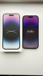 iPhone 14 Pro – Deep Purple – 128GB – eSIM model, Ophalen, 75 %, Paars, Zo goed als nieuw