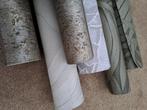 behang rollen - resten, Ophalen of Verzenden, Minder dan 10 m²