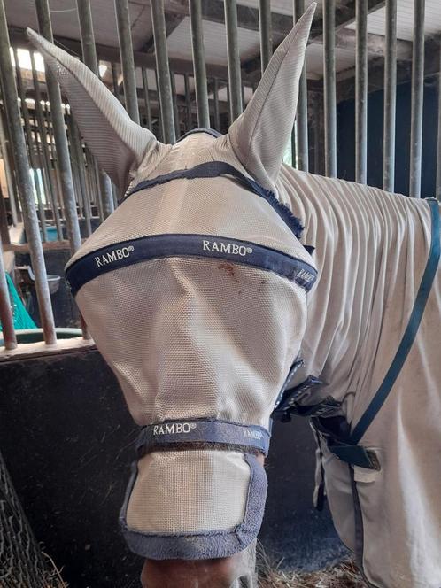 Rambo vliegenmasker maat cob, Dieren en Toebehoren, Paarden en Pony's | Overige Paardenspullen, Gebruikt, Overige soorten, Ophalen of Verzenden