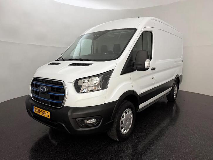 Ford E-Transit 350 68KWH L2H2 l 360 CAMERA l NAVI l CLIMATE, Auto's, Bestelauto's, Bedrijf, Te koop, ABS, Achteruitrijcamera, Airbags