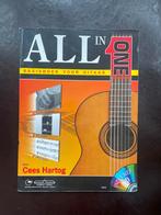 All in One Gitaar Basisboek + CD, Muziek en Instrumenten, Bladmuziek, Overige genres, Les of Cursus, Ophalen of Verzenden, Gitaar
