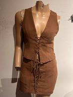 ZARA setje maat xs zgan, Bruin, Zara, Ophalen of Verzenden, Zo goed als nieuw