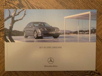 Folder, brochure Mercedes-Benz E-klasse sedan W211 2005 nieu beschikbaar voor biedingen