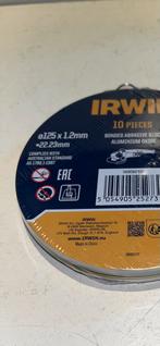 IRWIN Doorslijpschijven 125x1,2mm 10 stuks, Doe-het-zelf en Verbouw, Overige Doe-het-zelf en Verbouw, IRWIN, Nieuw, Ophalen of Verzenden