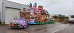 Complete mooie polyester carnavalswagen, Ophalen, Zo goed als nieuw, Feestartikel, Carnaval