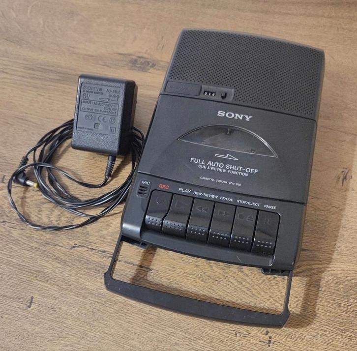 Sony TCM-939 Cassetterecorder, Audio, Tv en Foto, Cassettedecks, Enkel, Sony, Tape counter, Ophalen of Verzenden