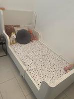 Ikea BUSUNGE Uitschuifbaar Kinderbed - Zo Goed Als Nieuw!, 70 tot 85 cm, Ophalen of Verzenden, Zo goed als nieuw, Lattenbodem