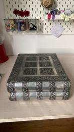 Sieradendoos, Ophalen, Blauw, Hardcase, Zo goed als nieuw