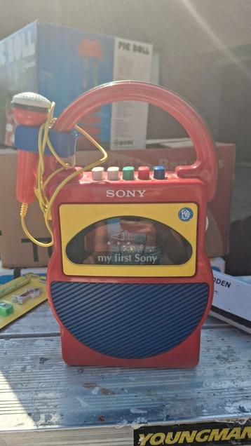 Vintage Sony My First Sony Cassetterecorder TCM-4000 beschikbaar voor biedingen