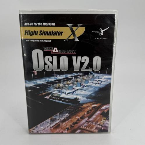Mega Airport Oslo V2.0 - Add-On voor FSX - PC, Spelcomputers en Games, Games | Pc, Gebruikt