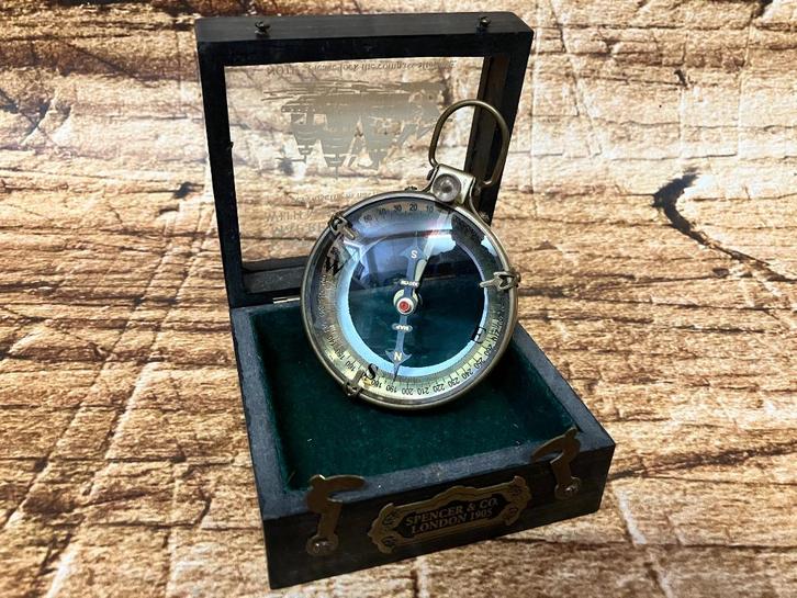 Kompas Spencer & Co London 1905., Antiek en Kunst, Curiosa en Brocante, Ophalen of Verzenden