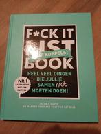 F*ck It List Book voor Koppels - Nieuw!, Ophalen of Verzenden, Nieuw, Jacob & Haver, Anekdotes en Observaties