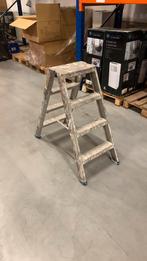 Inklapbare ladder, Doe-het-zelf en Verbouw, Ladders en Trappen, Ladder, Gebruikt, Ophalen of Verzenden, Opvouwbaar of Inschuifbaar