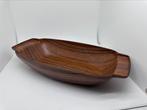 Vintage Robex plastic schaal met houtnerf, Verzamelen, Retro, Ophalen of Verzenden, Huis en Inrichting