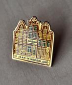 Sanijura Badkamer Amsterdam 10 jaar Nederland pin, Gebruikt, Niet vindbaar, Niet vindbaar, Speldje of Pin