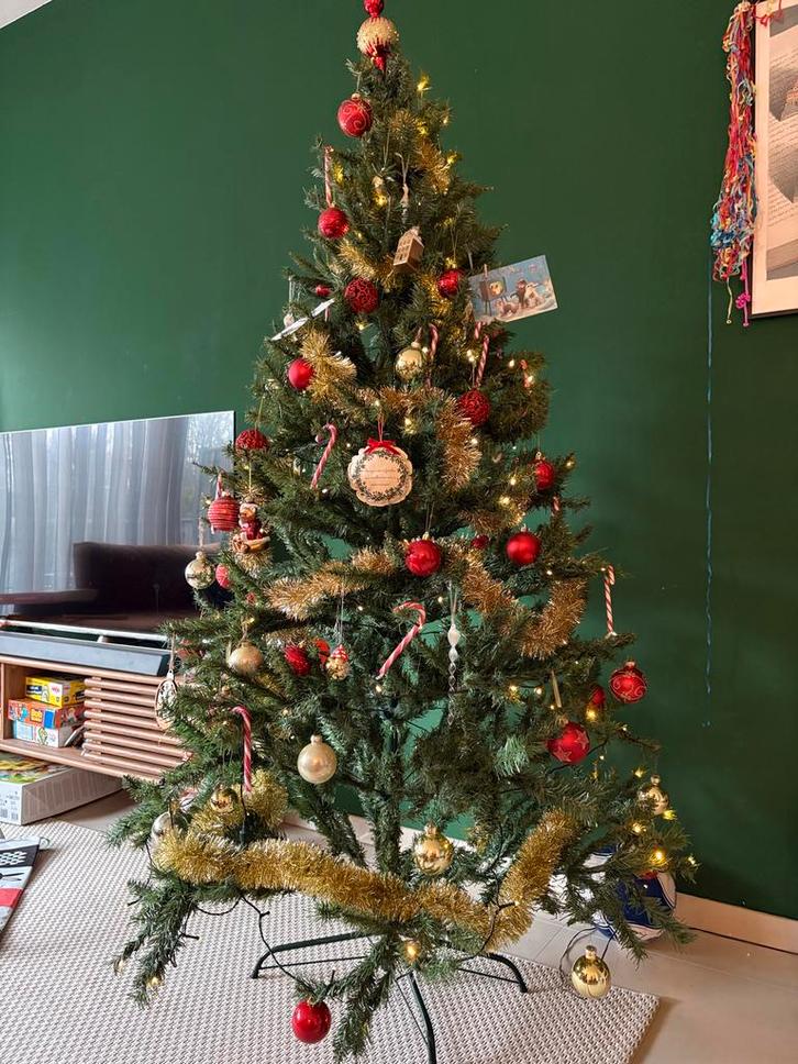 Kerstboom met verlichting | Christmas tree with lights, Diversen, Kerst, Ophalen