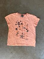 Roze T-shirt met sterren van Tommy Hilfiger, maat 122, Shirt of Longsleeve, Verzenden, Meisje, Tommy Hilfiger