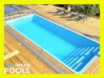 Polyester zwembad inbouw monoblock glasvezel zwembaden 8,5m!, Nieuw, Overige typen, Ophalen