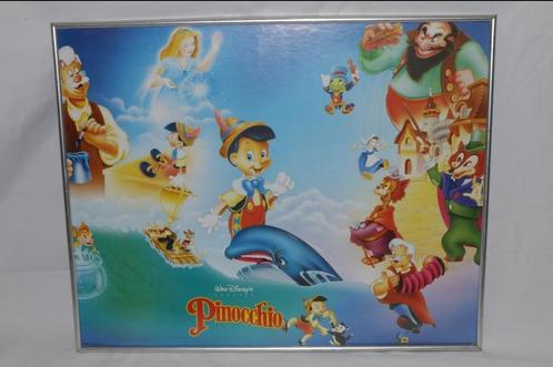 Pinocchio Pinokkio poster Disney vintage jaren 90 Kerst, Verzamelen, Disney, Zo goed als nieuw, Plaatje of Poster, Peter Pan of Pinokkio