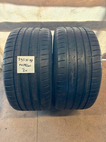 2x 295-35-19 Michelin Pilot Sport 4S Zomer Nieuw of Gebruikt beschikbaar voor biedingen