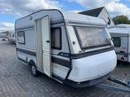 Hobby De Luxe 400 1988; rond+treinzit Isabella tent, Caravans en Kamperen, Overige typen, Hobby, Bedrijf, Treinzit