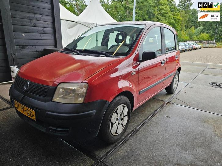Fiat Panda 1.1 Active Plus *apk:09-2026*, Auto's, Fiat, Bedrijf, Te koop, Panda, Airbags, Dakrails, Startonderbreker, Benzine