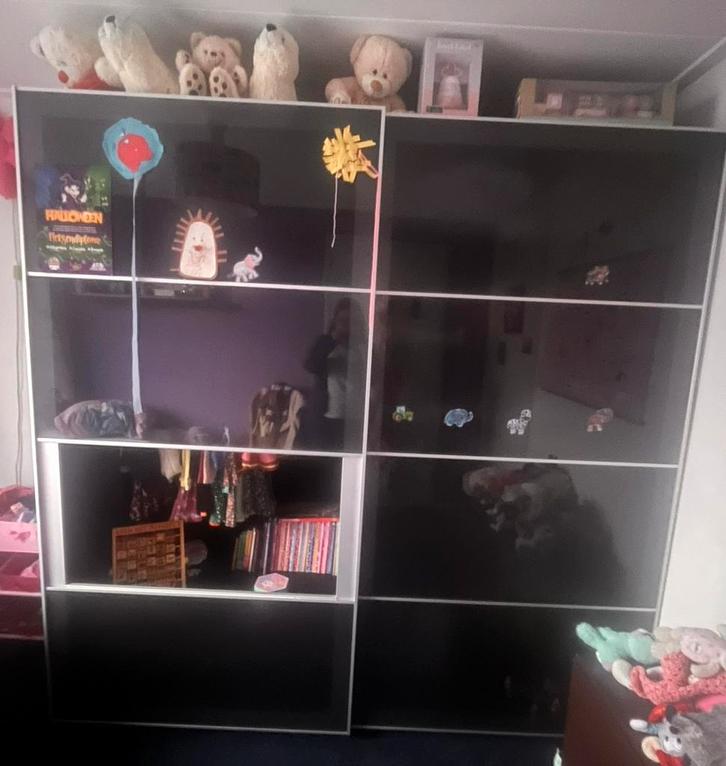 Pax-kast schuifdeuren (zonder kast) incl softclose systeem, Huis en Inrichting, Kasten | Kledingkasten, Gebruikt, 200 cm of meer