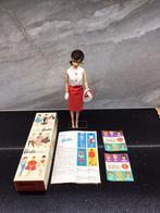 Barbie brunette ponytail barbie 1962 vintage, Ophalen of Verzenden, Gebruikt, Pop