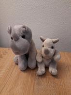 2 Neushoorn Knuffels - Ravensden & WWF, Verzenden, Gebruikt, Overige typen