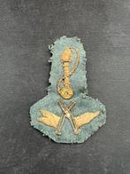 Aangeboden origineel gecombineerd embleem telefonist/seiner, Ophalen of Verzenden, Nederland, Embleem of Badge