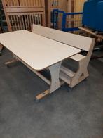 Rolf Flex hoogzitset / ergobank + tafel KDV 180cm, Ophalen of Verzenden, Zo goed als nieuw, Tafel(s) en Stoel(en)