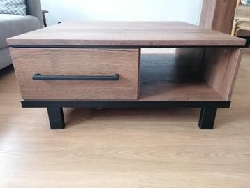 salontafel Adanti Tabacco 90x90 cm beschikbaar voor biedingen