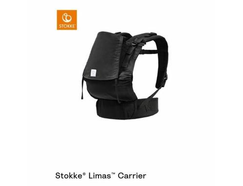 Stokke Limas Flex Draagzak - Black NU €99, Kinderen en Baby's, Babydragers en Draagdoeken, Nieuw, Draagzak, Buik of Rug, Overige merken
