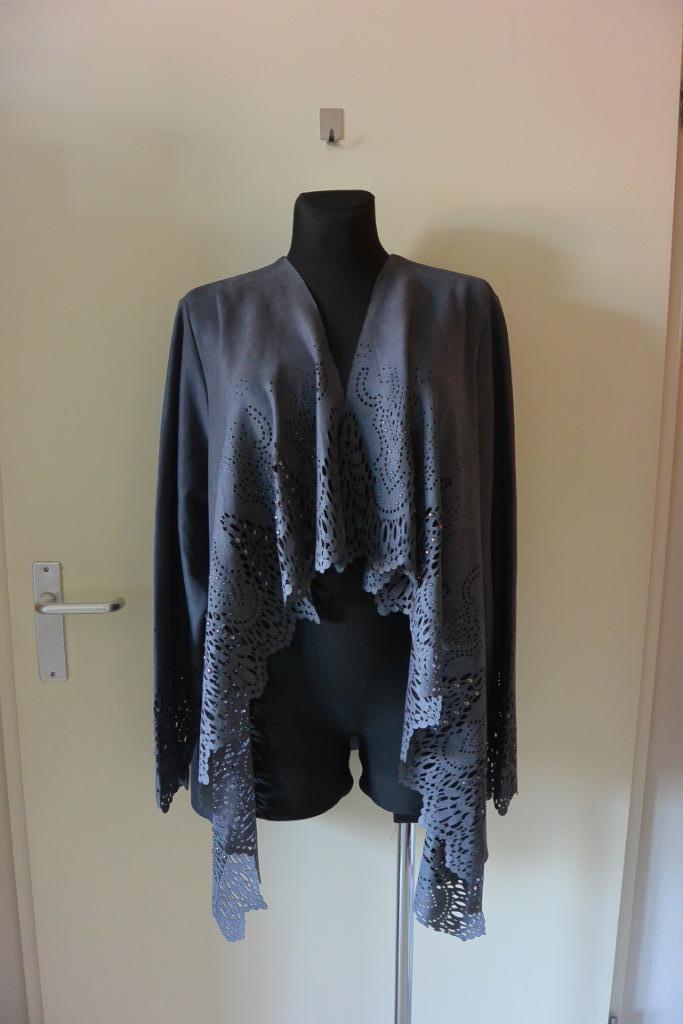 Alberto Makali vest XL donker grijs BLIK VANGER!, Kleding | Dames, Truien en Vesten, Zo goed als nieuw, Maat 46/48 (XL) of groter